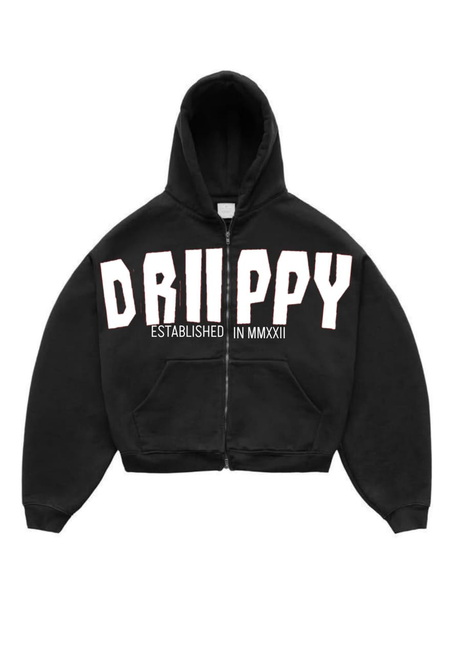 DRIIPPY ZIP-UP HOODIE